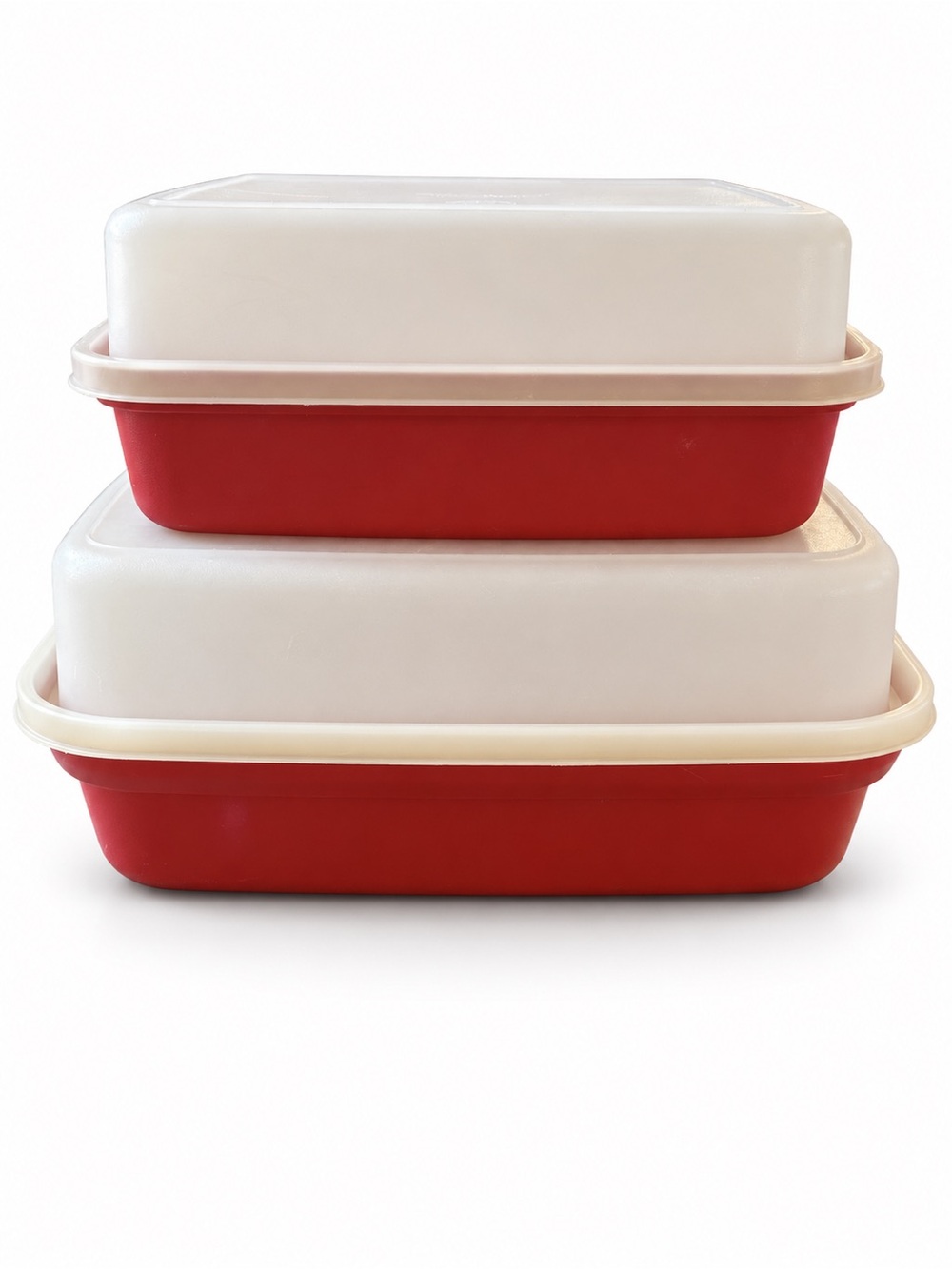 Vintage Tupperware Season ‘N Serve Marinade Containers with Lids Covers Set of 2